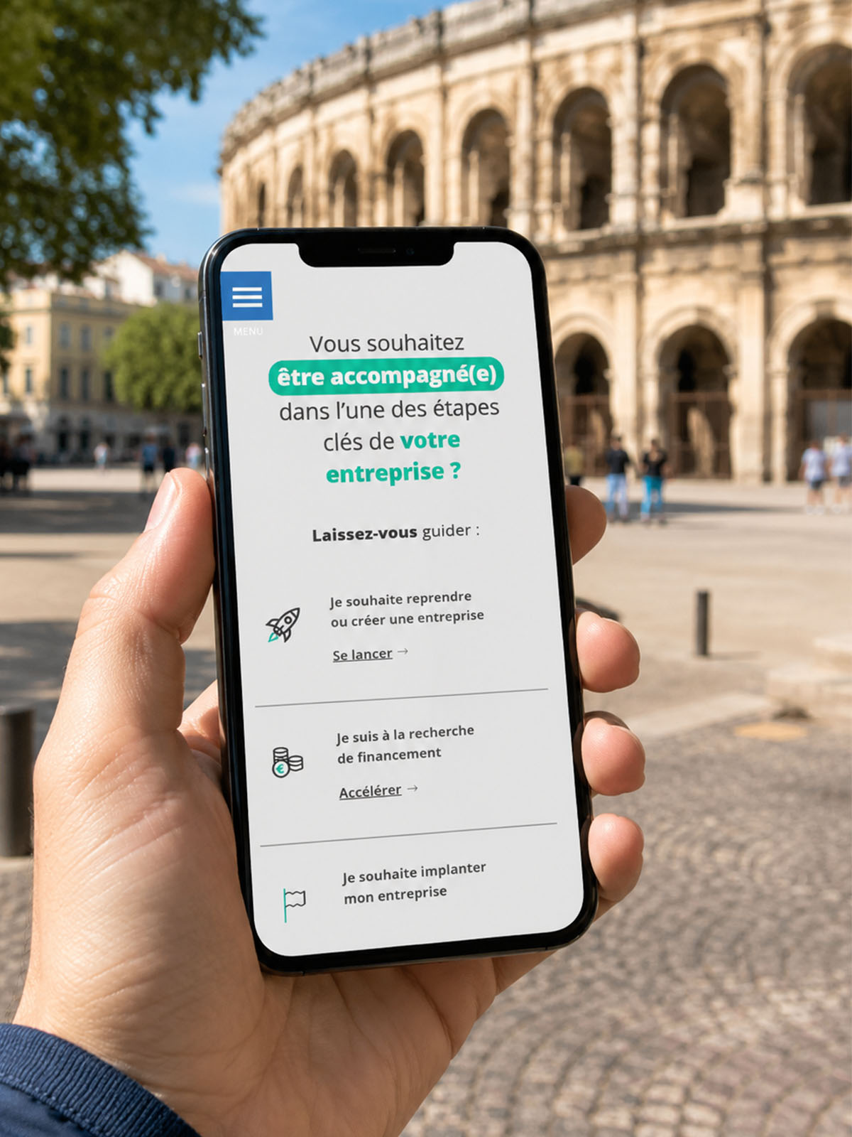 N&icirc;mes M&eacute;tropole Entreprises &mdash; pi&egrave;ce 01